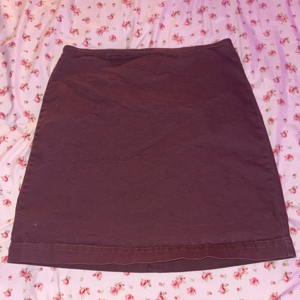 GB Girls Chocolate Mini Skirt